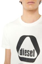 бг Diesel мъже t-diegor-g10 бяло N2F26230 облекло - Image 4