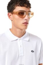 бг Diesel мъже t-smith-doval-pj бяло N2F26190 облекло - Image 5