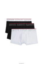 бг Diesel мъже umbx-damientthreepack Черно бяла N2F26432 облекло - Image 2